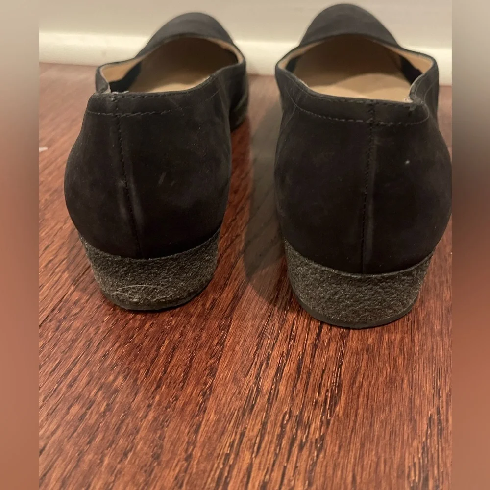Salvatore Ferragamo Boutique black Slip On flats women size 8.5